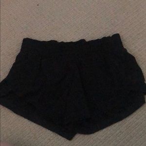 Black lulu lemon shorts